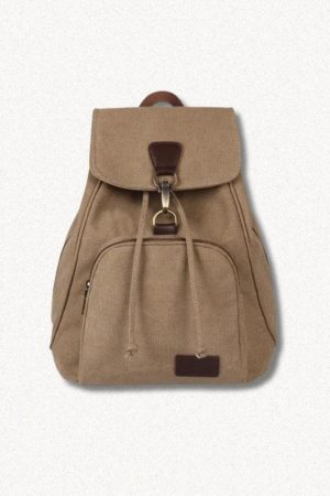 Dark Academia Canvas Backpack