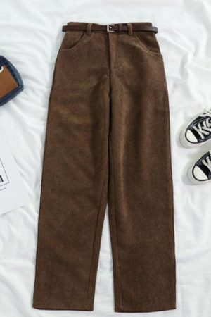 Dark Academia Corduroy Pants