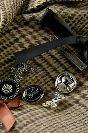 Dark Academia Plaid Two Piece Set