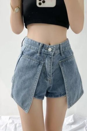 Detachable Straight Leg Jeans