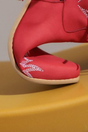 Disco Cowgirl Fringe Ankle Boots