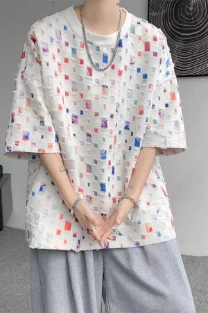 Distressed Linen Tee