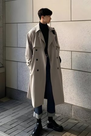 Double Breasted Trench Coat