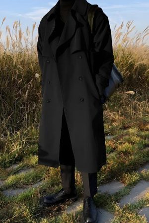 Double Breasted Trench Coat