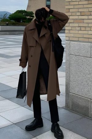 Double Breasted Trench Coat