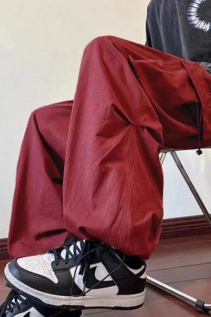 Drawstring Cargo Pants