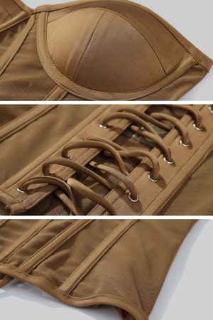 DreamyNerd Corset & Ruffle Skirt Set