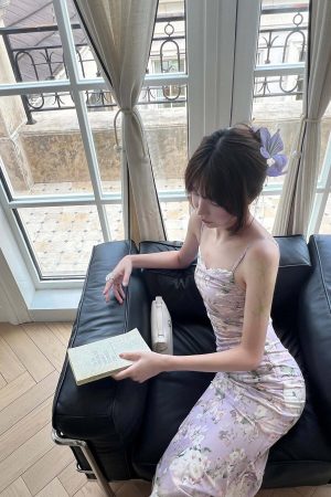 DreamyNerd Floral Mesh Maxi Dress with Lace Trim and Ruched Bodice