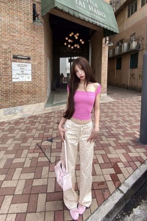 DreamyNerd Off-Shoulder Halter Knit Top