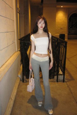 DreamyNerd Off-Shoulder Halter Knit Top