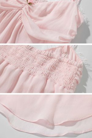 DreamyNerd Rosebud Chiffon Camisole