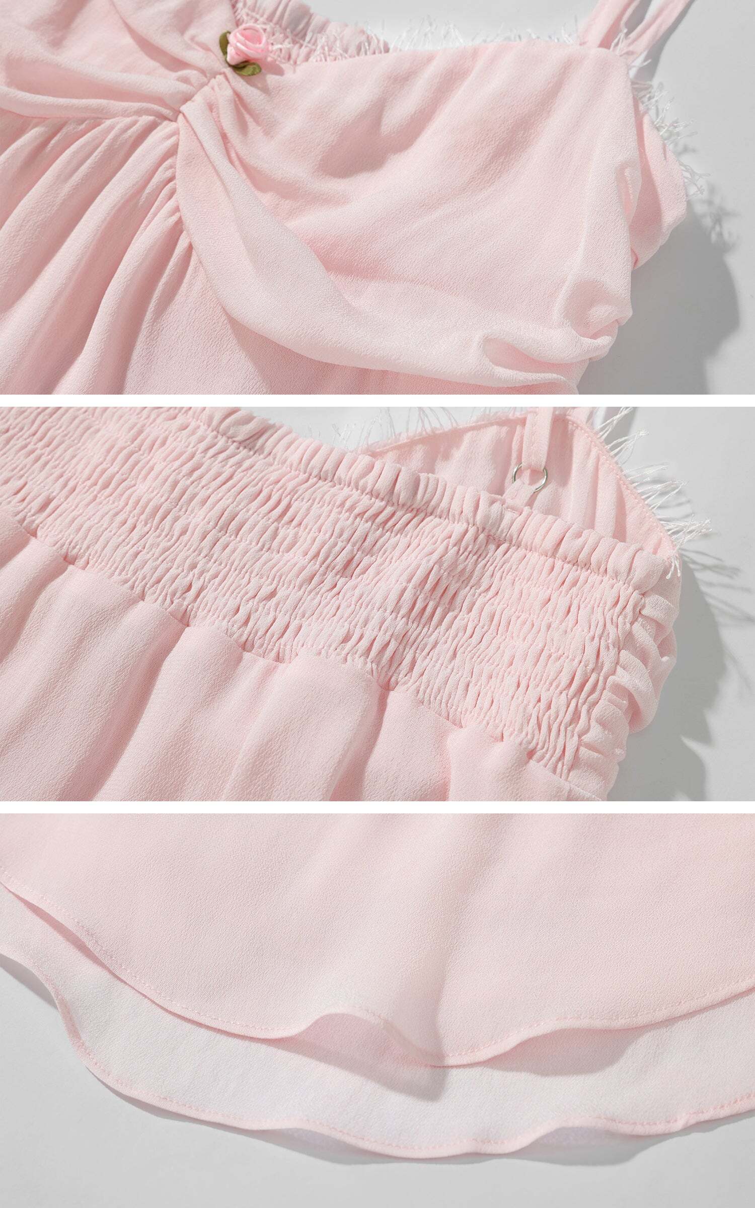 DreamyNerd Rosebud Chiffon Camisole DreamyNerd Rosebud Chiffon Camisole