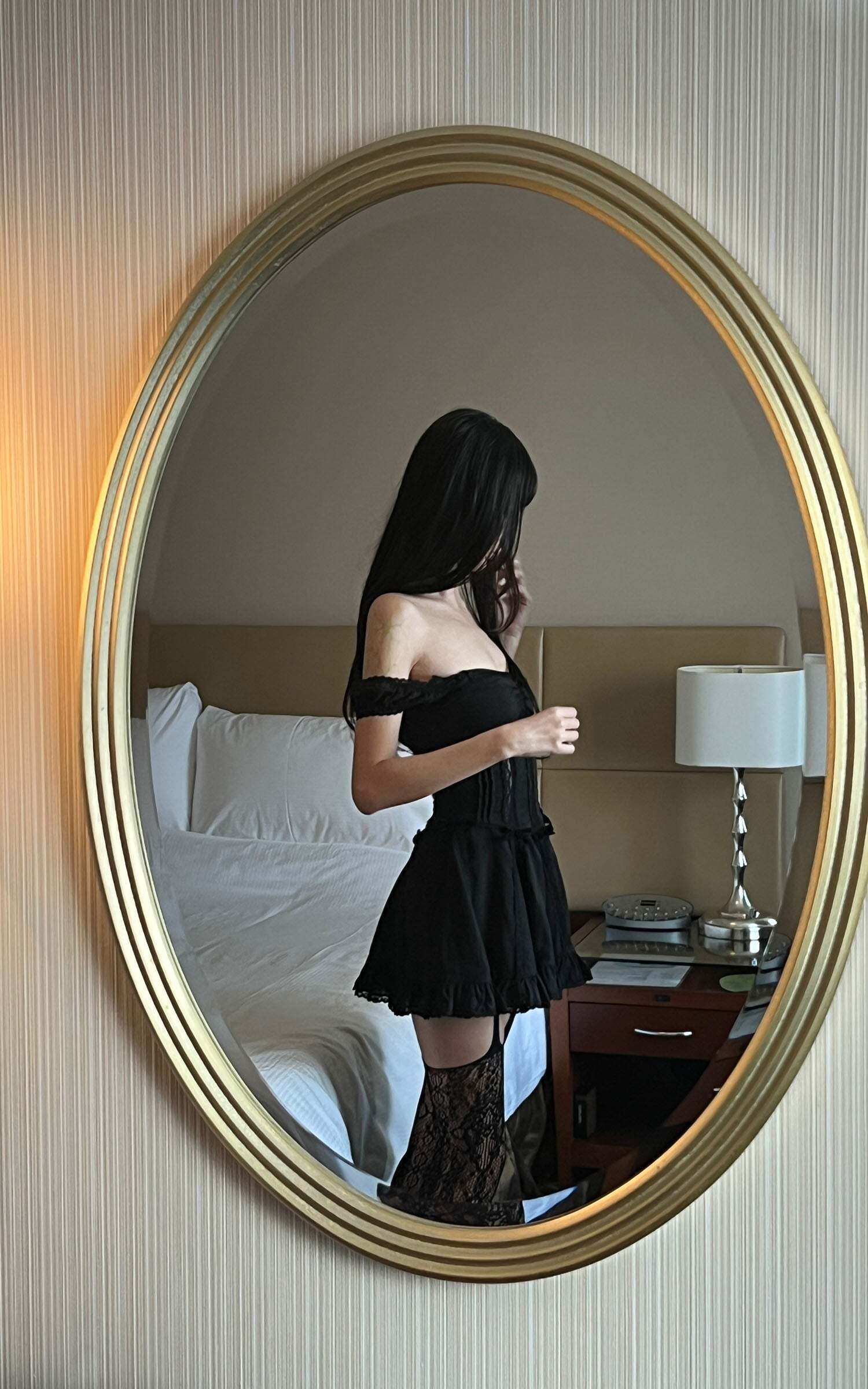 DreamyNerd Velvet Bow Lace Mini Dress DreamyNerd Velvet Bow Lace Mini Dress