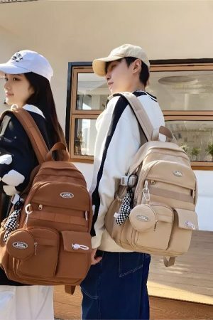Extra Pockets Casual School Backpack