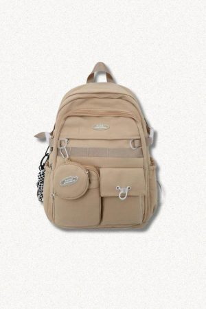 Extra Pockets Casual School Backpack