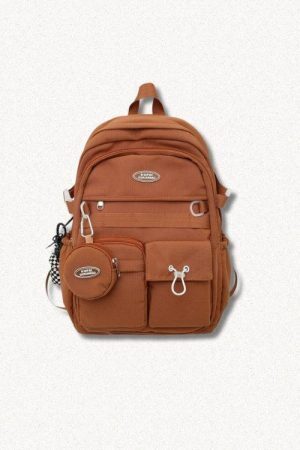 Extra Pockets Casual School Backpack