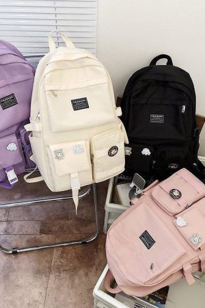 Extra Pockets Unisex School Backpack