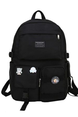 Extra Pockets Unisex School Backpack
