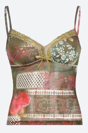 Fairy Grunge Floral Top