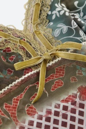 Fairy Grunge Floral Top