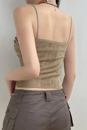 Fairy Grunge Frilled Lace Top