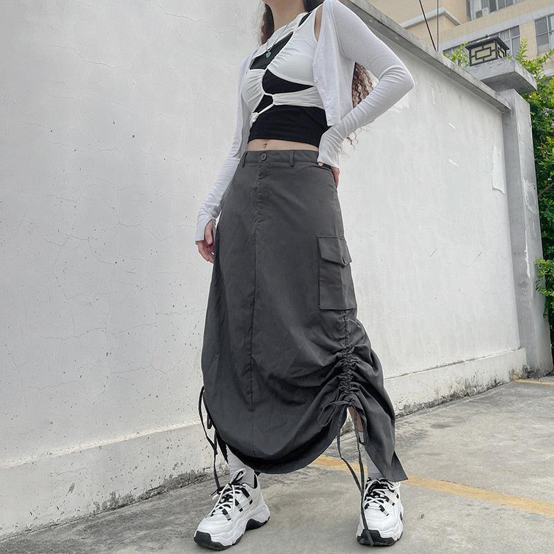 Fairy Grunge Parachute Maxi Skirt Fairy Grunge Parachute Maxi Skirt
