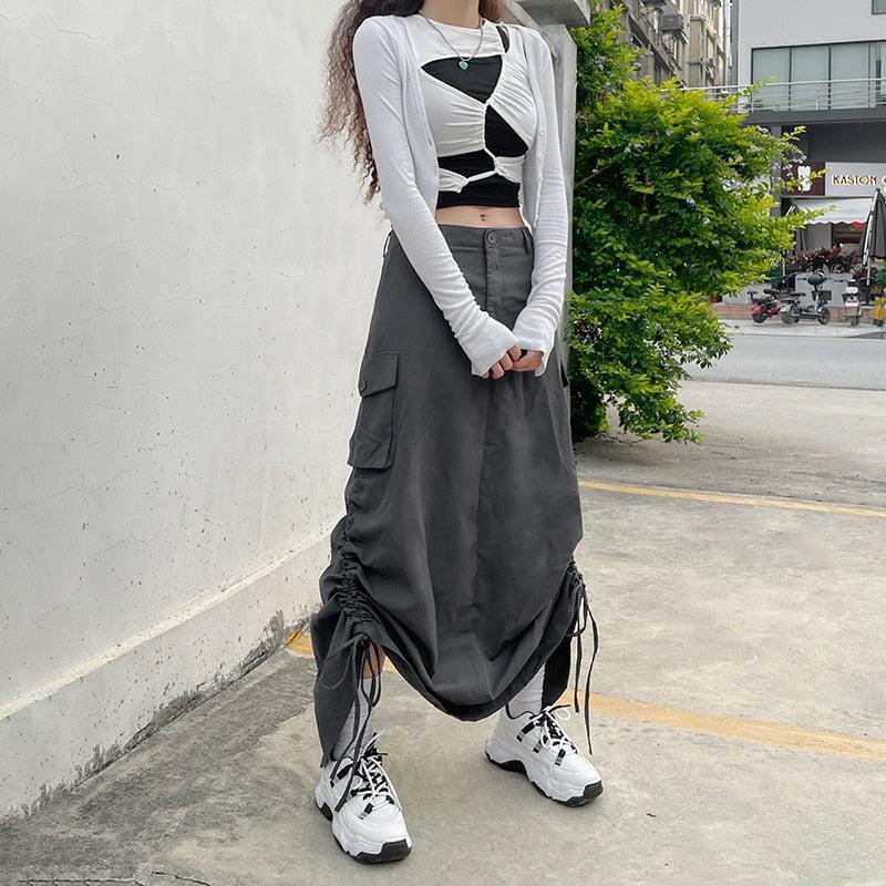 Fairy Grunge Parachute Maxi Skirt Fairy Grunge Parachute Maxi Skirt