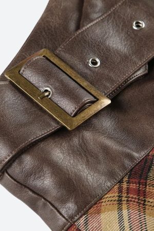 Fairy Grunge Patchwork Mini Skirt