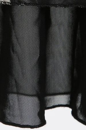 Fairycore Dark Fairy Midi Skirt