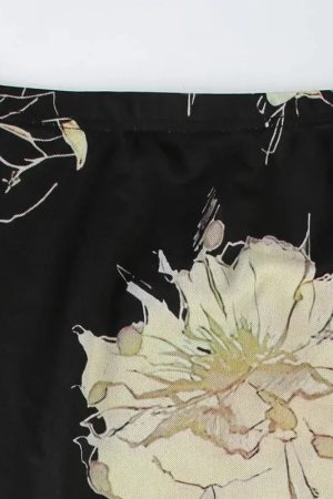 Fairycore Dark Fairy Midi Skirt