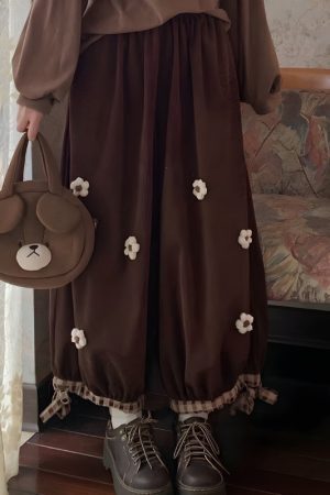 Fairycore Floral Pants