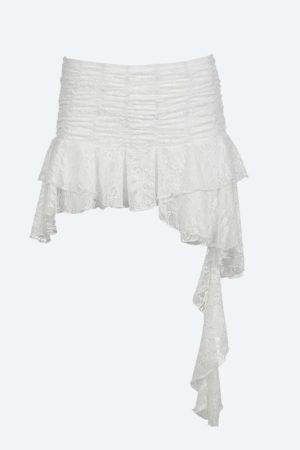 Fairycore Lace Mini Skirt
