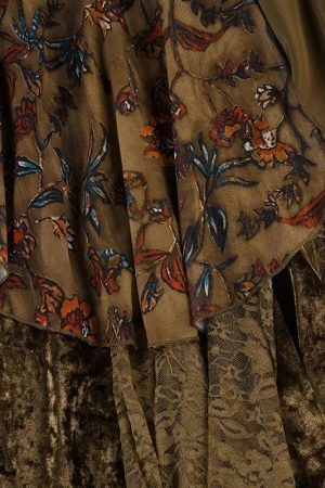 Fairycore Layered Midi Skirt