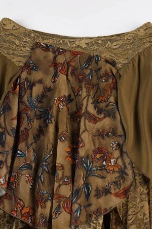 Fairycore Layered Midi Skirt