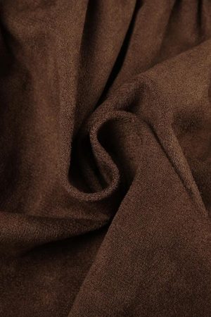 Fairycore Suede Mini Skirt