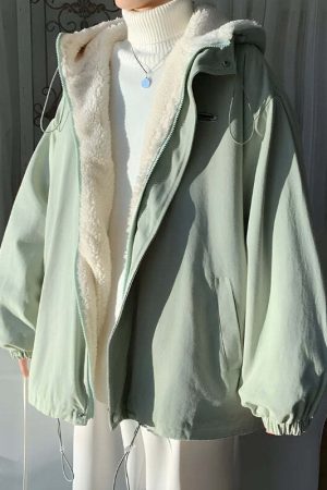 Faux Fur Lined Hooded Jacket