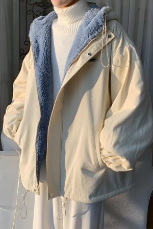 Faux Fur Lined Hooded Jacket