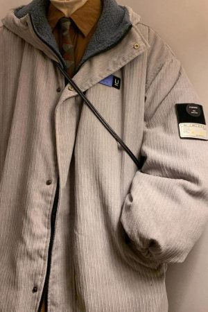 Faux Fur Lining Hooded Puffer Jacket