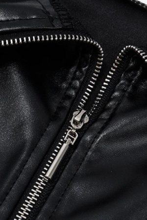 Faux Leather Mini Skirt