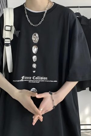 Fierce Collision Oversized Tee