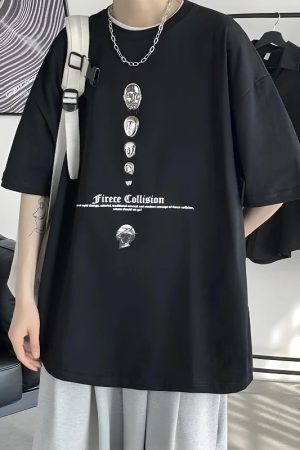 Fierce Collision Oversized Tee