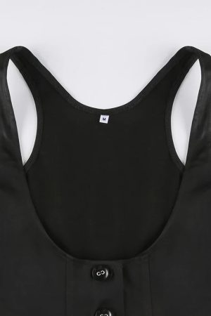 Fitted Button Up Vest