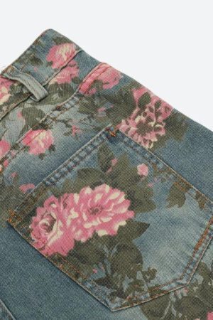 Floral Jeans
