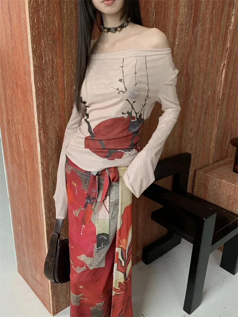 Floral Off Shoulder Top Floral Off Shoulder Top