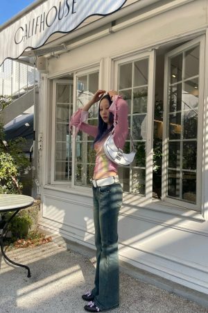 Floral Ruffled Cuffs Top