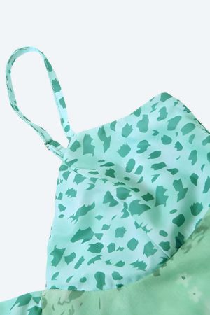 Floral Top & Mini Skirt Two Piece Set