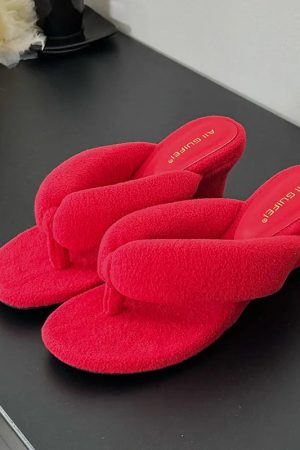 Fluffy Flip Flops