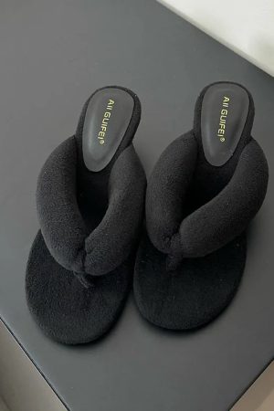 Fluffy Flip Flops