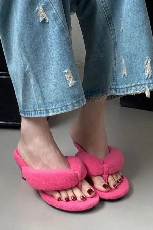 Fluffy Flip Flops