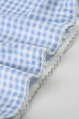 Gingham Top